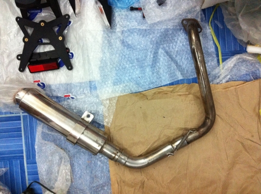 ท่อซิ่งใส่ ชาลี มังกี้ กอลิล่า ฮอนด้าDAX ฯลฯ