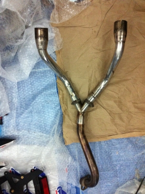 ท่อคู่ซิ่งใส่ ชาลี มังกี้ กอลิล่า ฮอนด้าDAX ฯลฯ