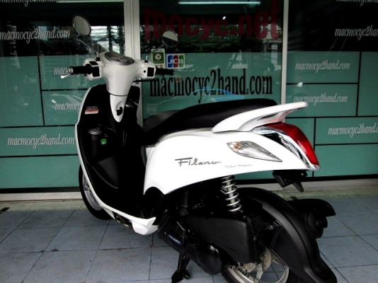 filano สีขาว ยอดนิยม รถเดือน ตุลาคม ปี 55 ไมล์ 5 พันโล  แถม 3 รายการ 28900