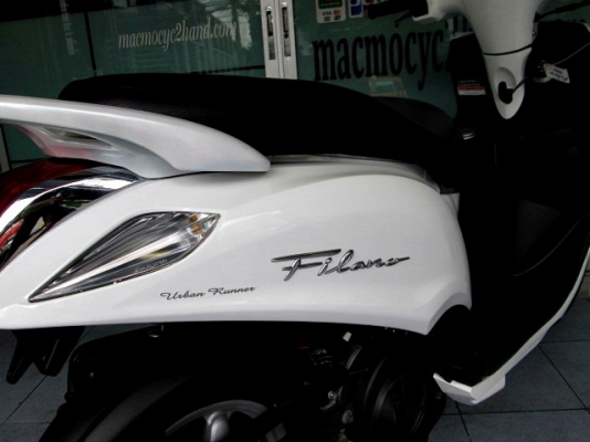 filano สีขาว ยอดนิยม รถเดือน ตุลาคม ปี 55 ไมล์ 5 พันโล  แถม 3 รายการ 28900