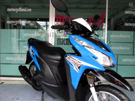 CLICK 125 i สีน้ำเงิน รถเดือน มกราคม ปี 2557 ไมล์ 1 หมื่นโล   ลดล้างสต๊อก แถม 3 รายการ 31900