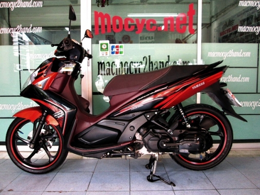 nuovo sx สีดำแดง ตัวท๊อป ล้อแมกซ์ รถเดือนกุมภาพันธ์ ปี 56 ไมล์ 5 พันโล  ลดล้างสต๊อก แถม 3 รายการ  30900