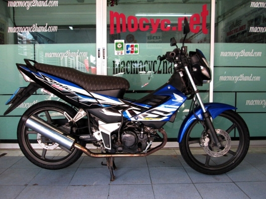 sonic สีน้ำเงิน ล้อแมกซ์ สต๊าทเท้า รถบ้านซื้อสดมือเดียวเดิมมาก รถปี 2548 เครื่องเดิมๆน่าใช้ ฟรีโอน แถม 4 รายการ 24900