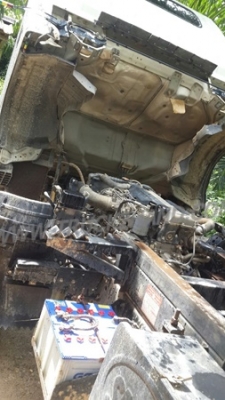 รถบรรทุก 6 ล้อดัมพ์ ISUZU NQR 145 แรงม้า ปีจดทะเบียน 2551