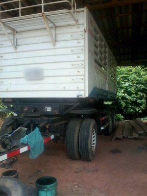 ขายรถพ่วง22ล้อดั้มพ์ NISSAN CWM273M เครื่อง 330แรงม้ากับหางSMM สนใจโทร 081-970-1072