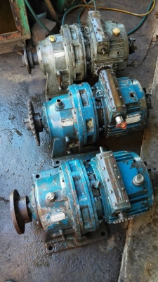 Sale>> หัวเกียร์ทดปรับรอบ Sumitomo อัตราทด 1:59 ใช้กับมอเตอร์ 3 HP.ขึ้นไป สภาพสวยแน่น!! มี 3 ตัว โทร 089-2499-123 นครปฐม