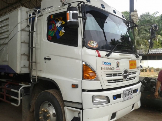 ขายดาวน์รถบรรทุก 22 ล้อพ่วงแม่ลูกดัมพ์ HINO MEGA 344 แรงม้า ลูกพ่วงสามมิตร 3 เพลา ขายดาวน์ 1000000