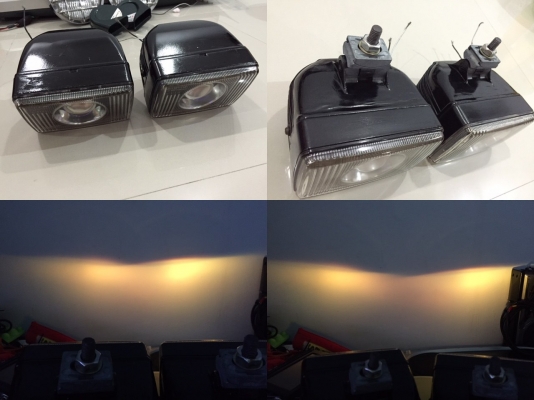 ไฟตัดหมอก Piaa 950 projector พร้อมหลอด Raybrig ใหม่อีก 1 คู่