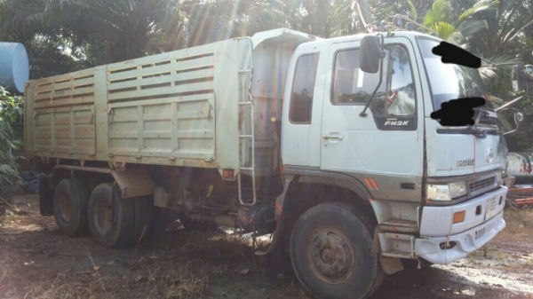 ขายรถบรรทุก 10 ล้อดัมพ์ HINO FM2K240 ปี 2545 2 เพลาสมอเงิน ราคา 1000000