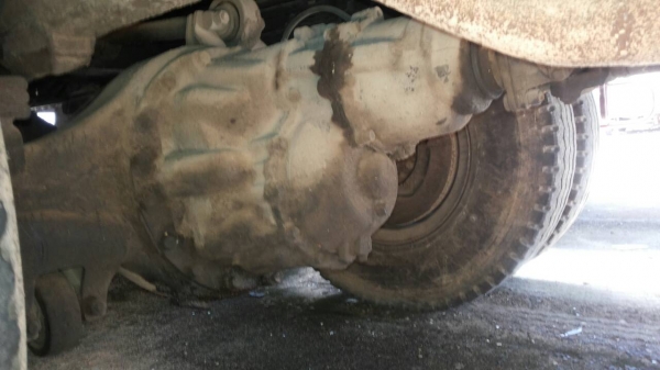 ขายรถบรรทุก 18 ล้อพื้นเรียบแม่ลูก MITSUBISHI FN527M-TD2446 เครื่องเทอร์โบ ราคา 850000