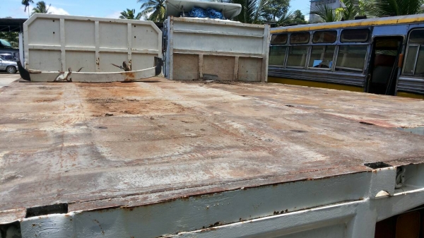 ขายรถบรรทุก 18 ล้อพื้นเรียบแม่ลูก MITSUBISHI FN527M-TD2446 เครื่องเทอร์โบ ราคา 850000