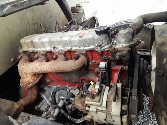 ขายรถ HINO FC2W ปี37 ยาว.5:50เมตร เครื่อง WO4D-D 120แรงม้า เครื่องดี ตู้แห้ง 3 บาน