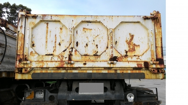 ขายหางพ่วง 2 เพลาดั้ม RCK จำนวนสองหาง จอดนานทะเบียนพร้อมโอนครับป้ายขาว