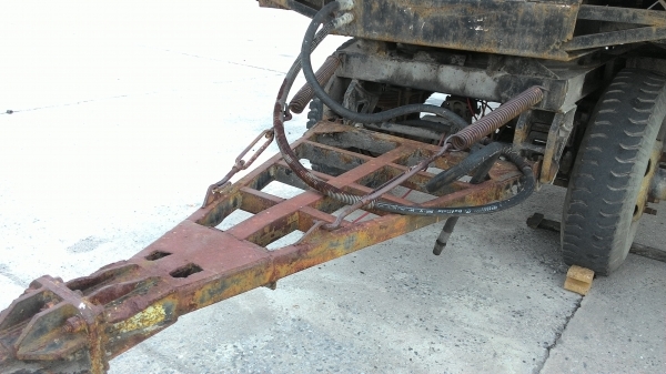 ขายหางพ่วง 2 เพลาดั้ม RCK จำนวนสองหาง จอดนานทะเบียนพร้อมโอนครับป้ายขาว