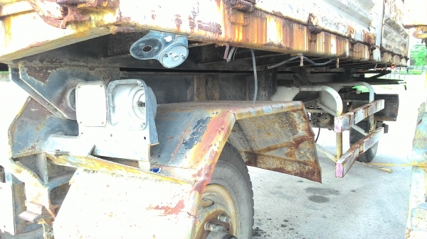 ขายหางพ่วง 2 เพลาดั้ม RCK จำนวนสองหาง จอดนานทะเบียนพร้อมโอนครับป้ายขาว