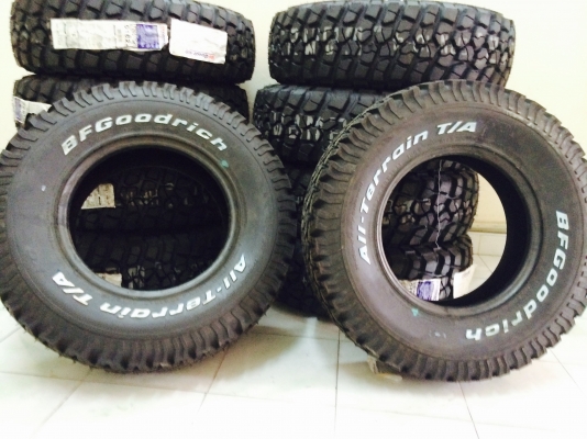 ขายยางใหม่ BF Goodrich 30x9.5R15 ปี12ยางใหม่มี2เส้นครับ