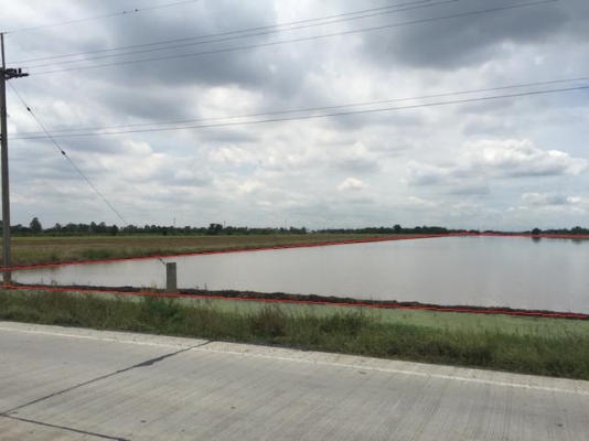 ขายที่ดินลำลูกกา ติดถนน ใกล้มอเตอร์เวล ขนาด 43 ไร่ ติดกับ โรงงาน ชิโนไทย ที่สวย หน้ากว้าง 60 เมตร ขาย ไร่ละ 2,500,000 ติดต่อ 0889419663