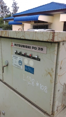 เครื่องปั่นไฟ mitsubishi 20KVA พร้อมใช้งาน 0914902228(เอ)