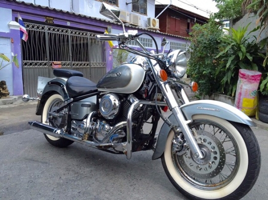YAMAHA dragstar 400 ปี99 (Classic) ทะเบียน 94,000 บาท รับซื้อขายแลกเปลี่ยนคับ