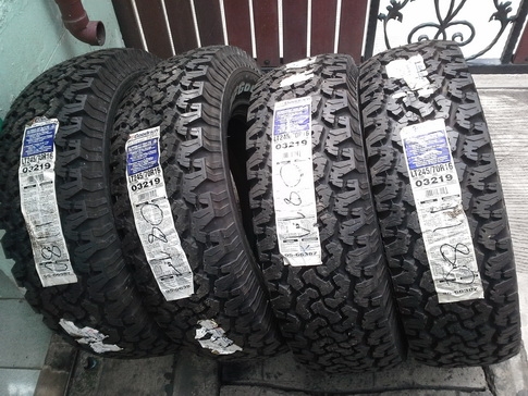 BF All USA. 245/70/16 ปี11 เป็นยางใหม่ ยังไม่เคยใช้งาน