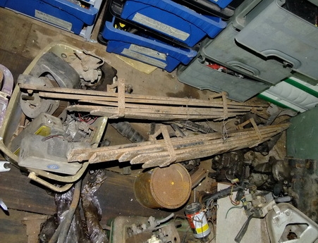 ขายแหนบเสริมบรรทุก ได้3กระบะคู่ละ4500