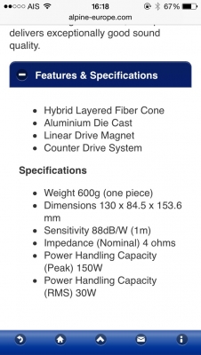 ลำโพง Center Alpine ตระกูล DDLinear รุ่น DLB-100R ลำโพงแกนร่วม 2 ทาง ลำโพง Center Alpine ตระกูล DDLinear รุ่น DLB-100R ลำโพงแกนร่วม 2 ทาง