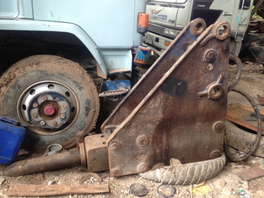 Hitachi ZX250/ เอกสารเล่ม บท. ทำงาน 3900 ชม. พร้อมหัวเจาะ OKADA Japan