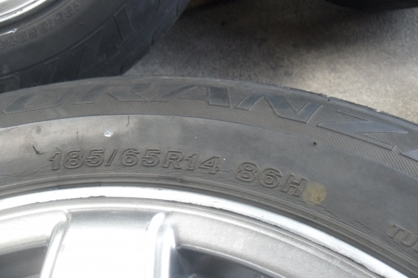 ล้อแม็ก 14นิ้ว 5รุ114 TE37 พร้อมยาง สวยๆ 4 ล้อ ลดราคาเหลือ 3900 บาท