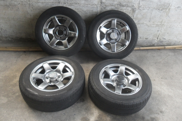 ล้อแม็ก 14นิ้ว 5รุ114 TE37 พร้อมยาง สวยๆ 4 ล้อ ลดราคาเหลือ 3900 บาท