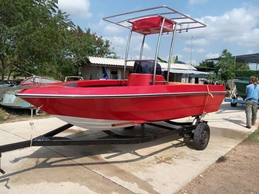 เรือไฟเบอร์ต่อใหม่ อุ่ร่วมใจโบ๊ทบางเสร่