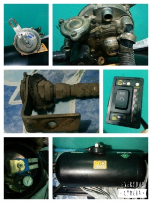 ขายชุดแก๊สระบบดูด สภาพดี หม้อต้มอิตาลี ((ราคาใหม่2,000))