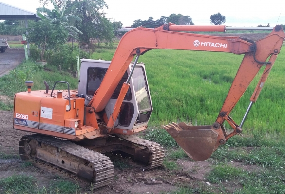 ขาย  HITACHI รุ่น EX 60-1 พร้อมใช้ ไวสุดๆ ระบบดี แอร์หนาว อินวอยน์