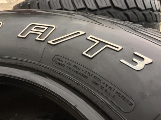 Cooper Discoverer A/T3 ขนาด 265 65 r18 สวยจริงครับ