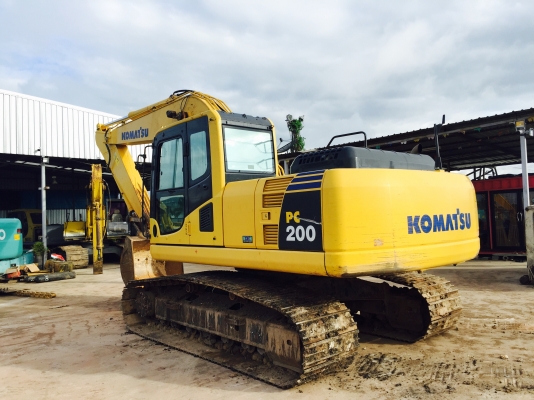ขาย KOMATSU PC200-8 ไมล์6,xxxชม.รถสวย เอวแน่น ช่วงล่างเต็ม
