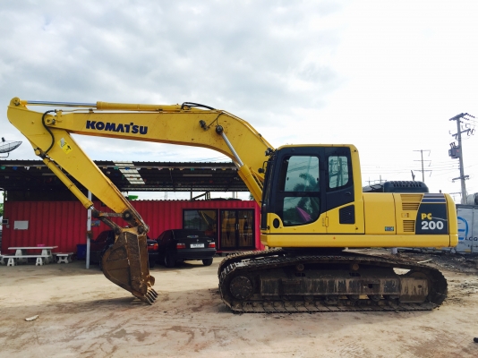 ขาย KOMATSU PC200-8 ไมล์6,xxxชม.รถสวย เอวแน่น ช่วงล่างเต็ม