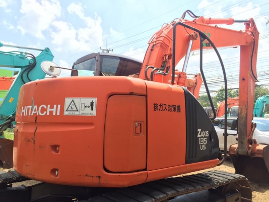 Hitachi ZX135US เก่าญี่ปุ่น อาร์มพิเศษ