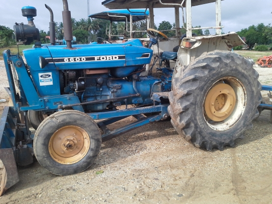 ขาย FORD 6600 สภาพงามๆ เครื่อง T5 ใบดันหน้าCMT+ผาน7