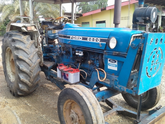 ขาย FORD 6600 สภาพงามๆ เครื่อง T5 ใบดันหน้าCMT+ผาน7