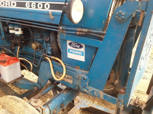 ขาย FORD 6600 สภาพงามๆ เครื่อง T5 ใบดันหน้าCMT+ผาน7