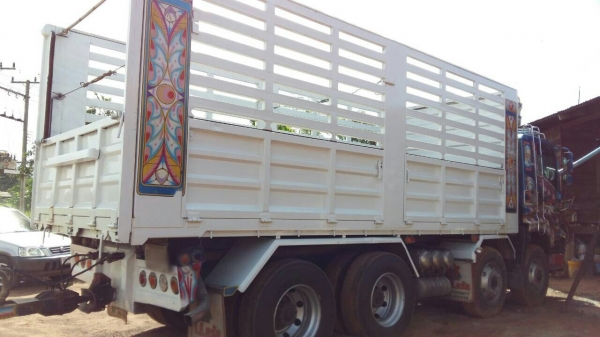 ขายรถพ่วง 24 ล้อ แม่.ลูก กระบะเหล็กคอกเกษตรดั้ม ISUZU 360 ปี.53 รถสวย ราคา.2450000 ต่อรอง สนใจรีบจองด่วน