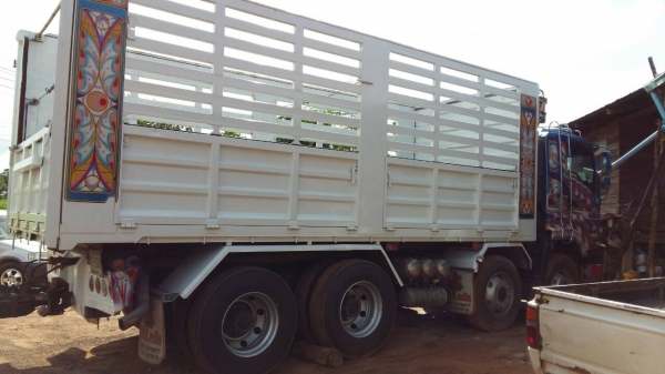 ขายรถพ่วง 24 ล้อ แม่.ลูก กระบะเหล็กคอกเกษตรดั้ม ISUZU 360 ปี.53 รถสวย ราคา.2450000 ต่อรอง สนใจรีบจองด่วน