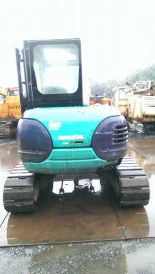 Komatsu PC40R-8 เก่าญี่ปุ่น ตู้เก๋ง แทรคเหล็กหุ้มก้อนยาง