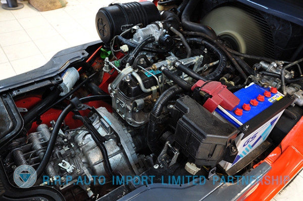 ขายรถโฟล์คลิฟท์มือสอง TOYOTA รุ่น 8FG20 ราคา xxx,xxx บาท นำเข้าจากประเทศญี่ปุ่น 100\% ไม่เคยใช้งานในไทย