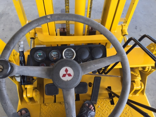 ขายรถฟอร์คลิฟต์Mitsubishiรุ่นFD15มือสองญี่ปุ่นไม่เคยใช้งานในไทยมีเอกสารพร้อมจดทะเบียน