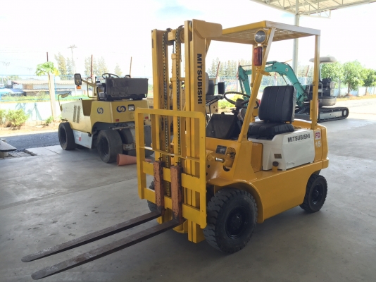 ขายรถฟอร์คลิฟต์Mitsubishiรุ่นFD15มือสองญี่ปุ่นไม่เคยใช้งานในไทยมีเอกสารพร้อมจดทะเบียน