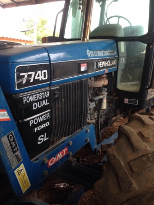 ขายด่วนรถไถฟอร์ด 7740 ผาน CMT หน้า-หลัง ขายตามสภาพ