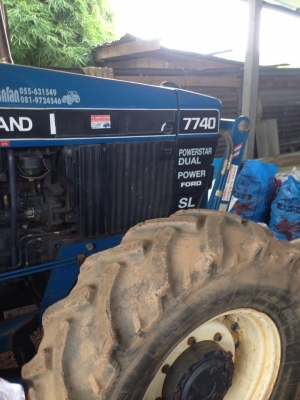 ขายด่วนรถไถฟอร์ด 7740 ผาน CMT หน้า-หลัง ขายตามสภาพ