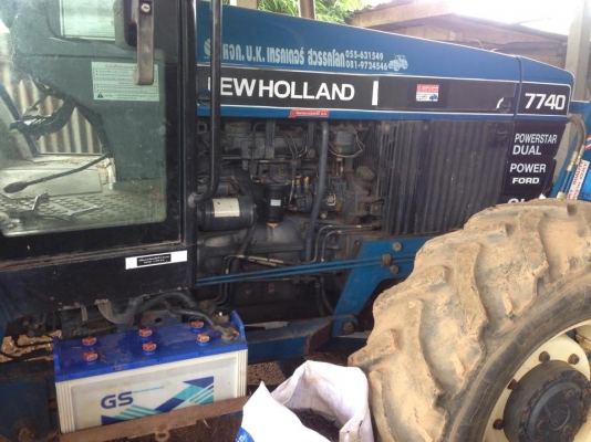 ขายด่วนรถไถฟอร์ด 7740 ผาน CMT หน้า-หลัง ขายตามสภาพ