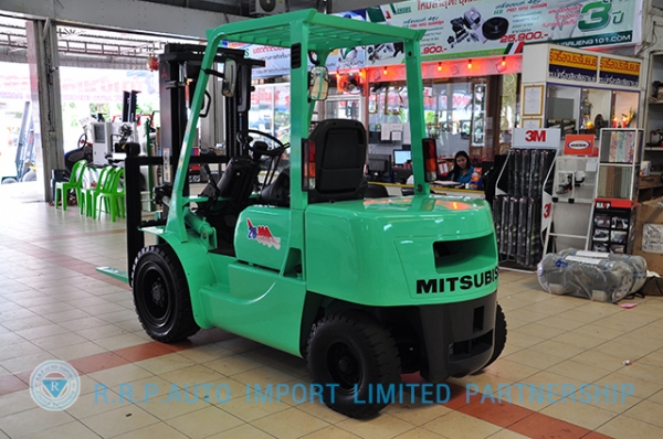 ขายรถโฟล์คลิฟท์มือสอง MITSUBISHI รุ่น FG28 ราคา 285,000 บาท นำเข้าจากประเทศญี่ปุ่น 100\% ไม่เคยใช้งานในประเทศไทย