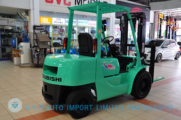 ขายรถโฟล์คลิฟท์มือสอง MITSUBISHI รุ่น FG28 ราคา 285,000 บาท นำเข้าจากประเทศญี่ปุ่น 100\% ไม่เคยใช้งานในประเทศไทย